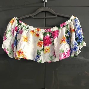 Off the shoulder shirt